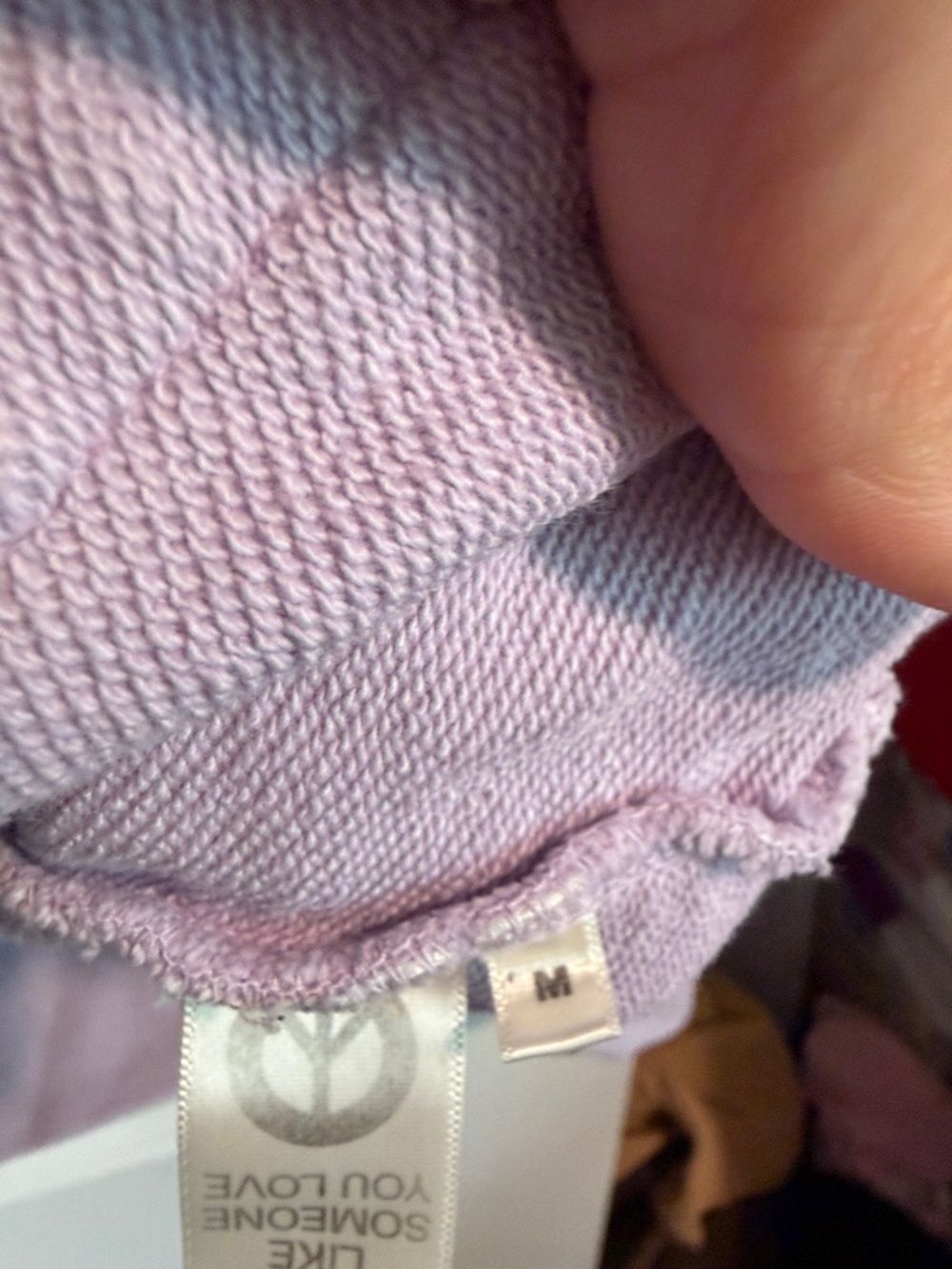 Lavender MADHAPPY Logo Hoodie - Picture 4 of 6